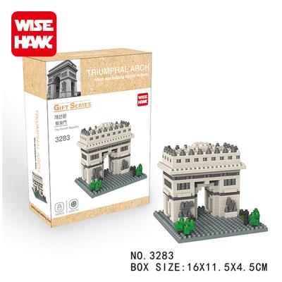 China China Factory Toys Wisehawk Manufacturers Diamond Block Architecture Educational Toy China Toys Factory for sale