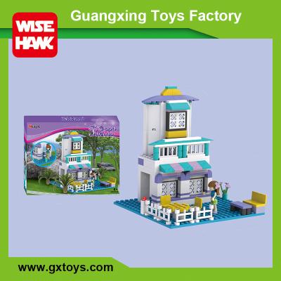 China Mini Building Block New Children's Educational Mini Building Blocks Toy Dollhouse Plastic Furniture for sale