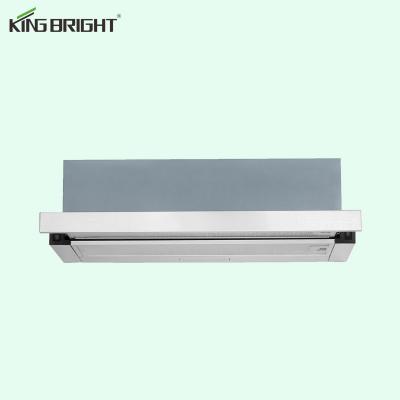 China Hotel 60cm Household Slide Extend Hoods Stainless Steel Cooker Hood Kitchen Chimney Hood for sale