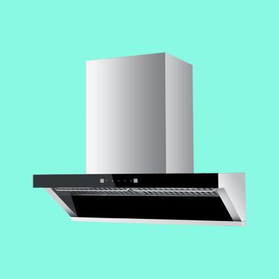 China Hotel 90cm Household Range Hood Kitchen Chimney Hood Smart Smoke Extractor Hood with Automatic Cleaning Function for sale