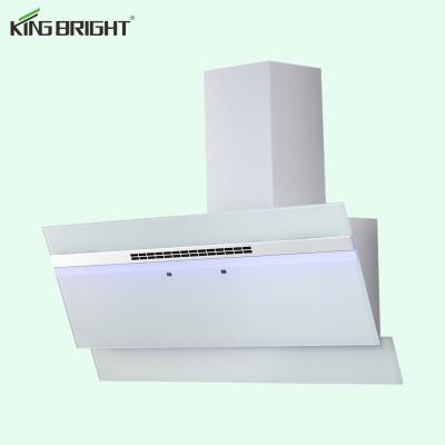 China Air Conditioner 90cm Household Slant Distance Hood Kitchen Exhaust Hood Smoke Extractor Cooker Hood for sale