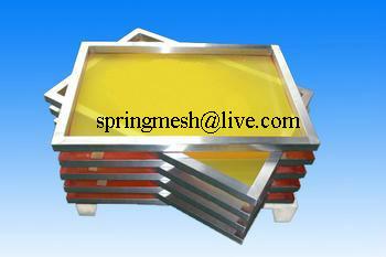 China silk screen aluminum frame with mesh for sale