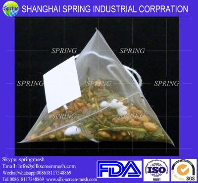 China 90 micron nylon or polyester tea bag filter mesh disc/filter bags for sale