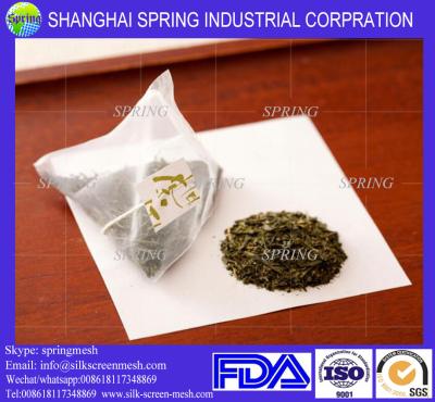 China Completely biodegradable corn teabag mesh instead of tea bag filter nylon mesh fabric/filter bags for sale