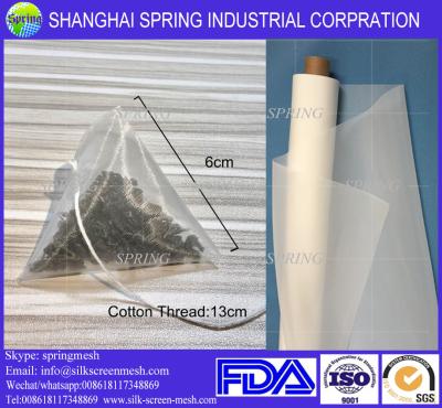 China Custom resealable kraft hemp tea paper bag nylon mesh/filter bags for sale