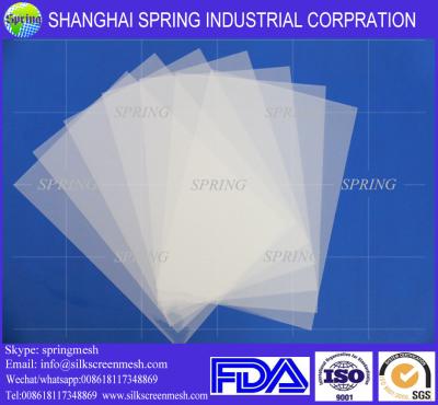 China Waterproof plate making inkjet PET Film/Inkjet Film for sale