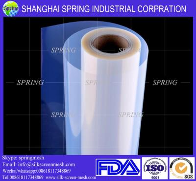 China Waterproof Transparent PET Inkjet Film for Screen Printing/Inkjet Film for sale