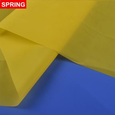 China Low Elasticity Silk Screen Mesh Roll Plain Weave High Tension Precise Control for sale