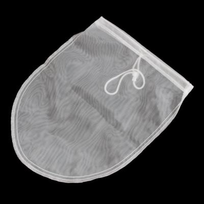 China Plain Weave Nylon Filter Cloth Mesh / Nut Milk Filter Bag 80 Mesh Customized Shape for sale