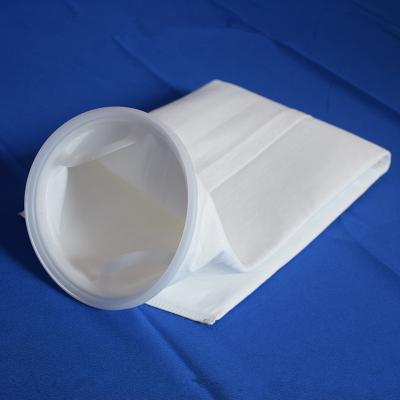 China Oil removal oil filter bag Stainless steel ring Multi-layer seam design High-efficiency filter degreasing filter bag for sale