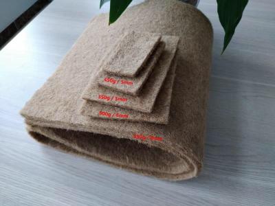 China Hot Sale 100% Biodegradable Natural Jute Material Felt Fabric for Seed Growing for sale