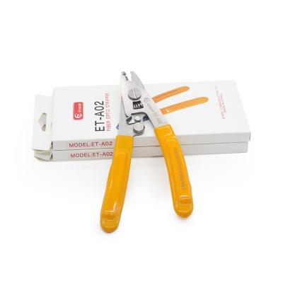 China new 420 stainless steel miller fiber optic stripper FTTH machines CFS-3 Three-port Miller Fiber Optic Stripper for ARC fusion clamp for sale