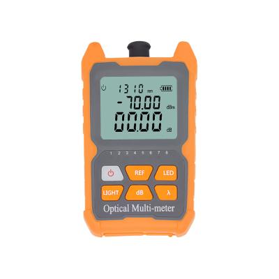 China TOPULAN High Quality Optical Power Meter 8 Wavelengths 850-1650nm -70+6db For fttx Maintenance Built In VFL 5km/15km 110x68x27mm/130g for sale