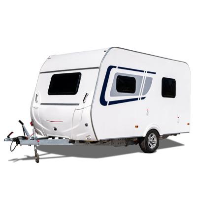 China Juntianyou 5990/2170/2580mm camper van tourism rv travel truck aluminum displacement camper trailer for sale for sale