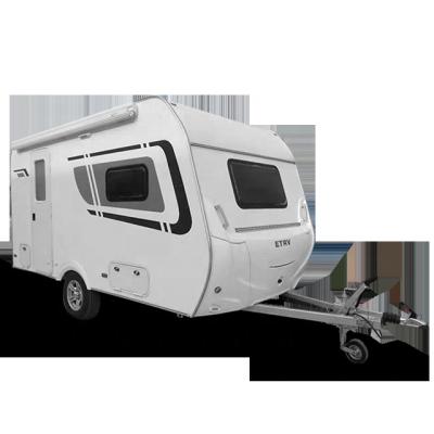 China Recreational Motorhome Pull Truck Camper Moving Vehicle Off Road Caravan Trailer Camping for sale