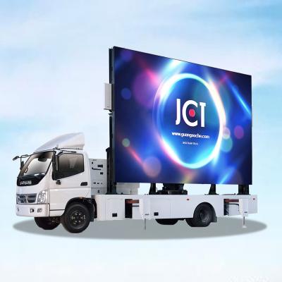 China Outdoor advertising Isuzu led display advertising car used led mobile advertising trucks for sale for sale