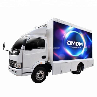 China Outdoor advertising Nanjing yuejin digital led mobile advertising billboard trucks for sale led truck for sale