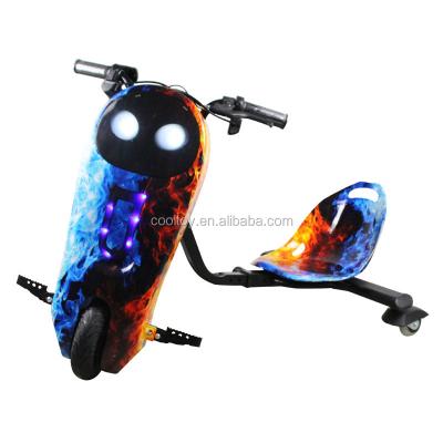 China Cooltoy New P116 Kid Kids Electric 3 Wheel Drifting Scooter With Under Seat Light for sale