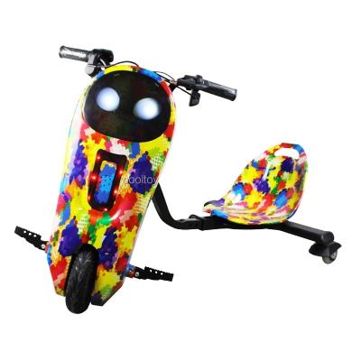 China Factory direct sale competitive child drift tricycle with 3 wheel for kids play electric scooter for sale