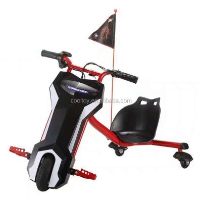 China Electric Power Rider 360 Drift Scooter Tricycle Drift Trike with 8inch Lead Acid Battery for sale