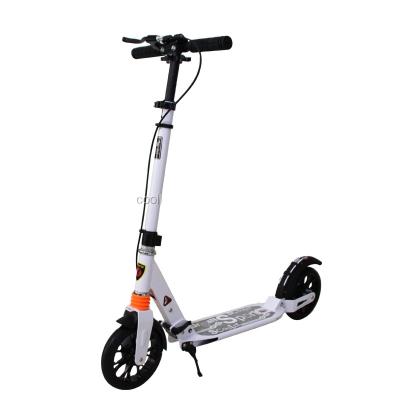 China Cooltoy 200MM Big Wheel Aluminum Folding Youth Adults Kick Scooter for sale