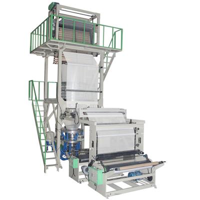 China Blown Extruder Plastic Film HDPE LLDPE Film Machine Set High Pressure Film Machine Set Aba Blown Film Blowing Machine for sale