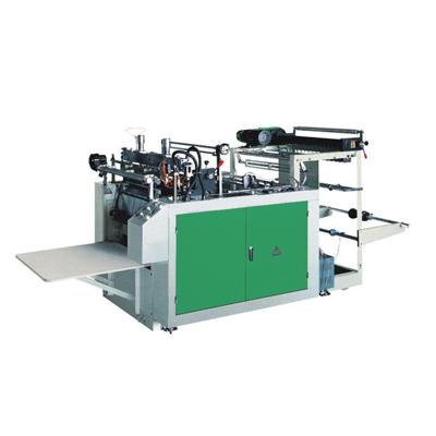 China Computer Controlled Heat Seal Single Line Hotels Cutting Bag Making Machine Polythene Plastic T Shirt Bag Making Machinery for sale