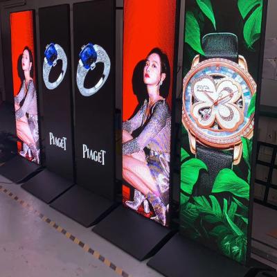 China p2 p2.5 p3 indoor outdoor indoor motion POS smart digital advertising digital video screen display led poster for sale