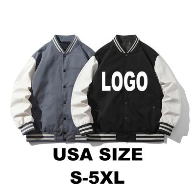 China Wholesale Men's Fall Jackets 2022Hot Sale Viable Logo Stretch Custom Made Mens Bomber Jacket Baseball Jacket High Quality Casual Luxury Black Wool for sale