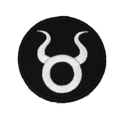 China Wholesale Viable Rubber Leather Suits Custom Logo Chenille Patch Sweatshirt for sale