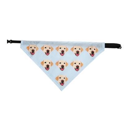 China Puppy Large Adjustable Viable Dog Cat Bandana Pet Triangle Scarfs Collars for sale