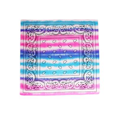 China Hotsale Hotsale 54x54cm Fast Delivery Polyester Fabric Custom Made Hip Hop Bandanas Bandanas for sale