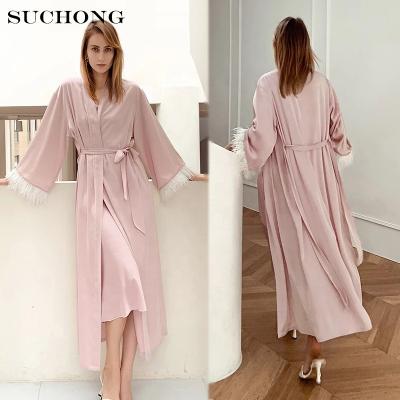 China Amazon New Product QUICK DRY Rose-assassin Stunning Satin Bridal Party Maxi Dresses With Women Or Girl Lace for sale