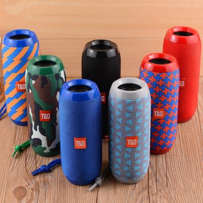 China EZCast TG117 Portable Speaker Bass Column Waterproof Outdoor USB Speakers Support TF Card Subwoofer Wireless Speaker for sale