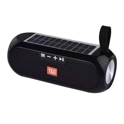 China EZCast TG182 Tooth Column Computer Speaker Solar Smart Blue Outdoor Car Mini Portable Subwoof Wireless DJ Speaker for sale