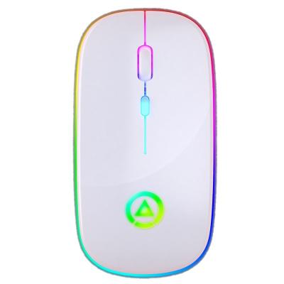 China 2.4g Wireless Portable Mouse Ultra-thin Silent Rechargeable 4D New A2 Mini Optical Wireless Mouse Touchpad For Computer for sale