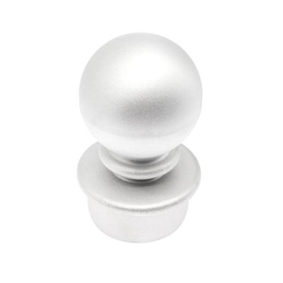 China Ningbo Construction Manufacture OEM Customized Wrought Aluminum Gravity Cast Iron Ball Post Top For Garden Railings Decoration for sale