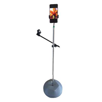 China Home Office New Arrival Metal Base Stable Adjustable Height Single Slot Microphone Stand for sale