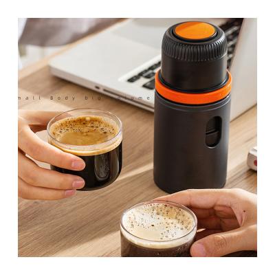 China Mordern Factory Direct Cup Shape Portable Manual Mini Coffee Machine Portable Water Coffee Machine For Capsule Coffee for sale