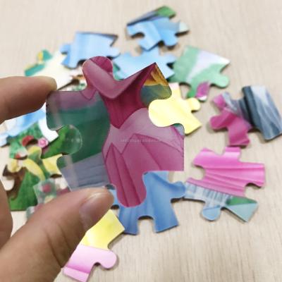 China Cartoon Toy Free Samples 1000PC/OEM Quality Paper Puzzle Maker Custom Blank Puzzle for sale