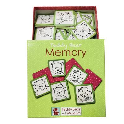 China Free Samples 260-800gsm Memory Card Games For Kids OEM Manufacturer Printing Cardboard Memory Card Game / Game Bundle Cards for sale