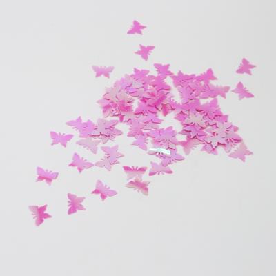 China Bling Butterfly Shape Chunky Glitter Confetti For Party Decoration for sale