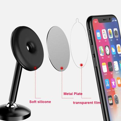 China 2022 Hot Sale 360 ​​Magnetic Rotating Car Strong Mount Mobile Phone Holder Center Console Dashboard Magnets for sale