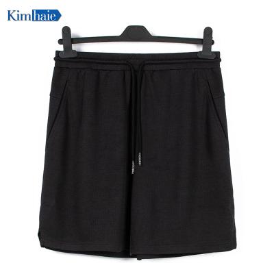 China High Quality QUICK DRY Mens Fitness Gym Shorts Breathable Graphene Elastic Cord Sportwear Shorts for sale