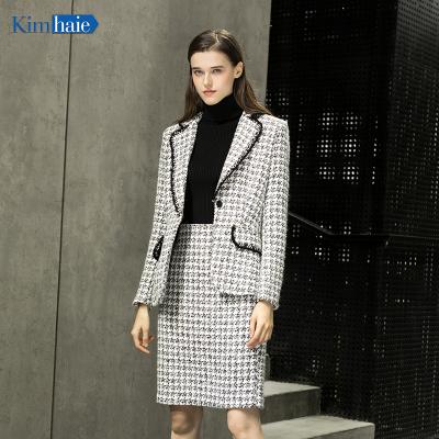 China Plus Size 2021 New Fashion Ladies Multicolor Chanelstyle Light Wear Daily Suit for sale