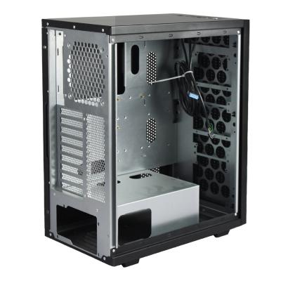 China With Fan New Design Mini ITX PC Aluminum Computer Case With CD Rook 3.5