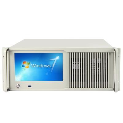 China SGCC 4U Server Rackmount Chassis with LCD Display for sale