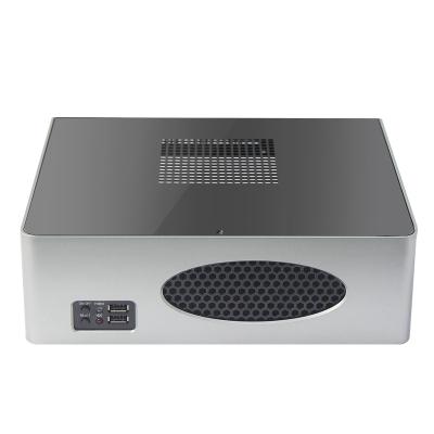 China SGCC And Aluminum Aluminum Case Mini ITX Case For ITX MB Applied To Office Desk for sale