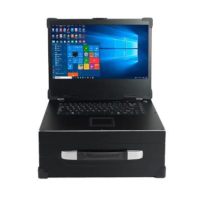 China Rugged Type 1840 Chassis CPU Industrial Grade Computer 16.1 Inch G3900 B31 Laptop Cnc Al-alloy Inter Portable Case for sale