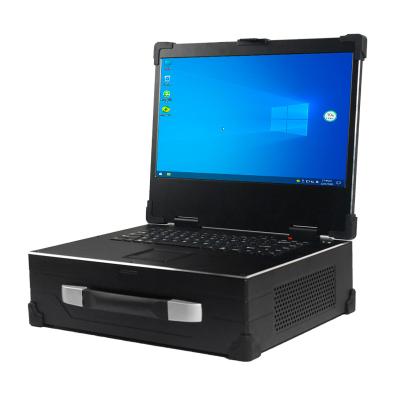 China rugged type 16.1 inch rugged laptop military standard industrial laptop B21 chassis computer server chassis for sale